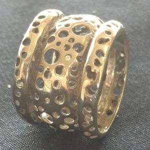 Sterling Silver band with 925 Stamp, Size=5.5 US